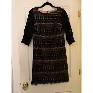 Black lace dress by Jessica Howard size 6